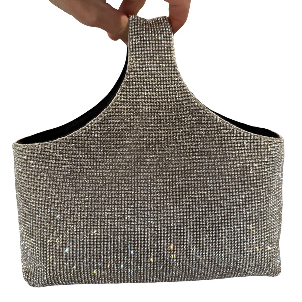 Kara Crystal Mesh Purse Sparkly and Chic!